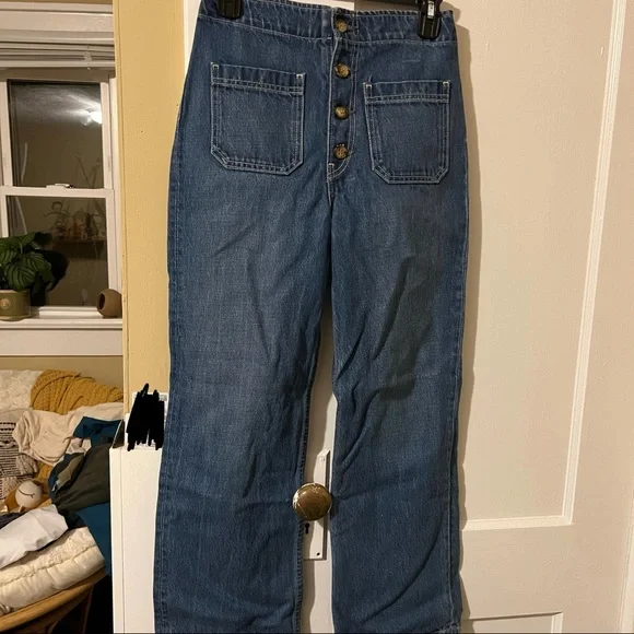 Reformation Eloise High Rise Wide Leg Jean - Picture 6 of 9